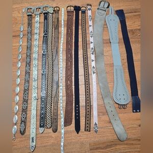 Assorted Stylish Belts Collection
